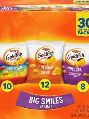 Goldfish Crackers Big Smiles