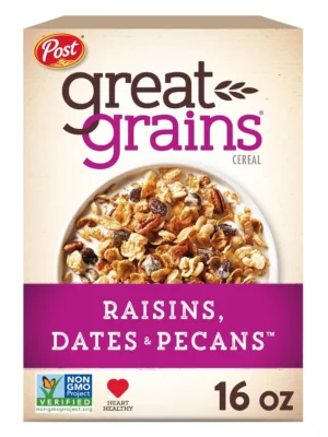 Dates and Pecans Breakfast Cereal