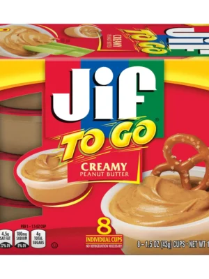 Jif To Go Creamy Peanut Butter