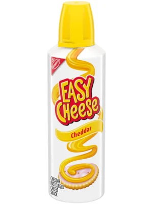 Easy Cheese Cheddar Cheese Snack