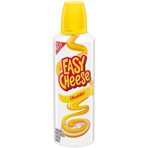 Easy Cheese Cheddar Cheese Snack
