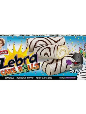 Little Debbie Zebra Cake Rolls