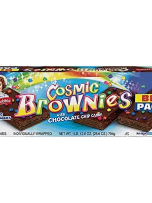 Cosmic Brownies with Chocolate Chip