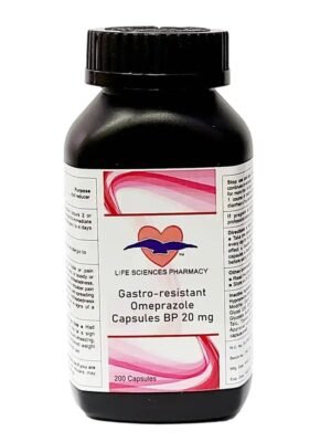 OME-Prazole Frequent Heartburn and Acid Reducer 20 mg 300 Capsules